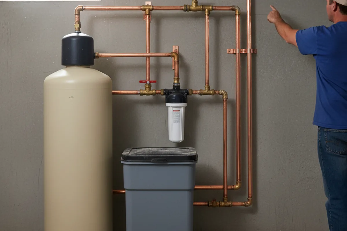 Whole-house water treatment system installed in Bagdad